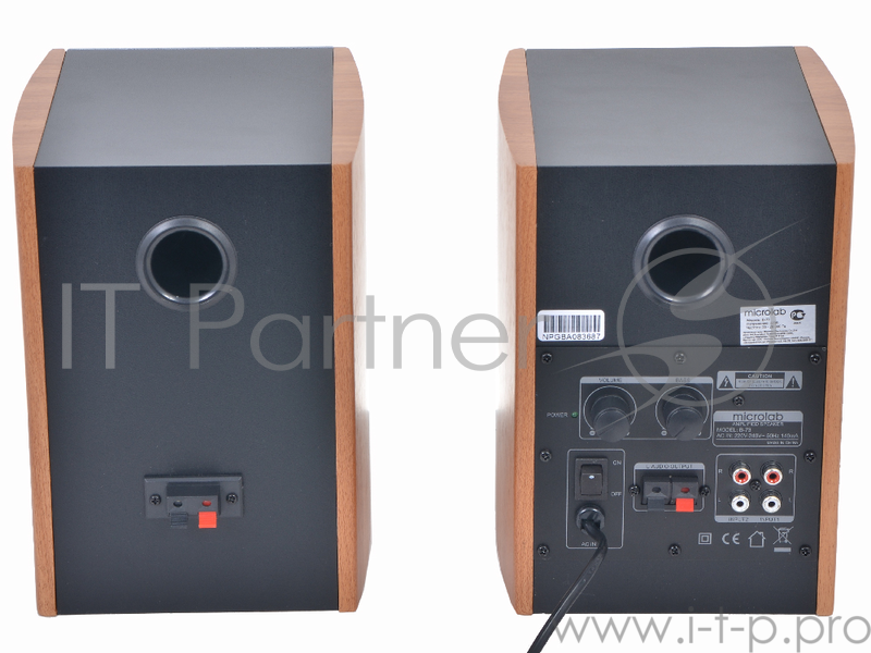 Колонки MICROLAB B-73 дерево (22W RMS)