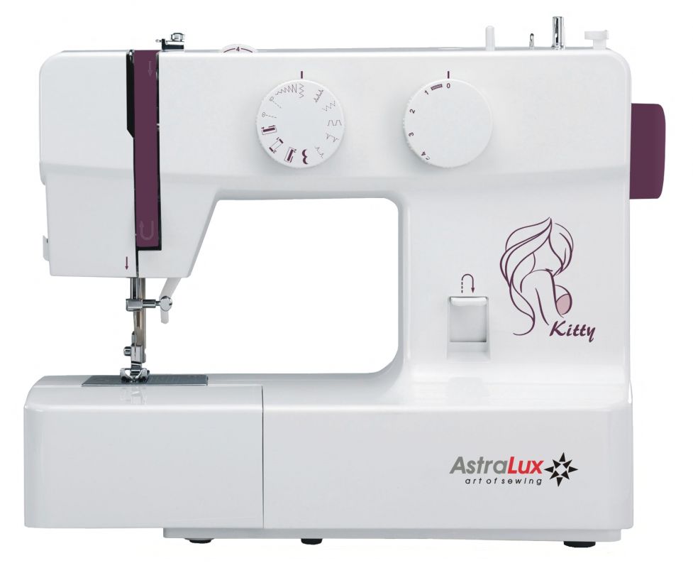 Швейная машина Astralux Kitty белый/рисунок