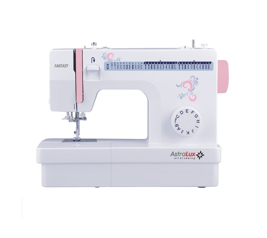 Швейная машина Astralux Fantasy белый/розовый