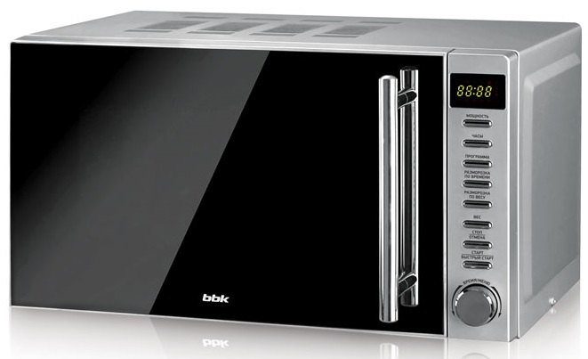 Микроволновая печь BBK 20MWS-721T/BS-M (соло) черный/серебро