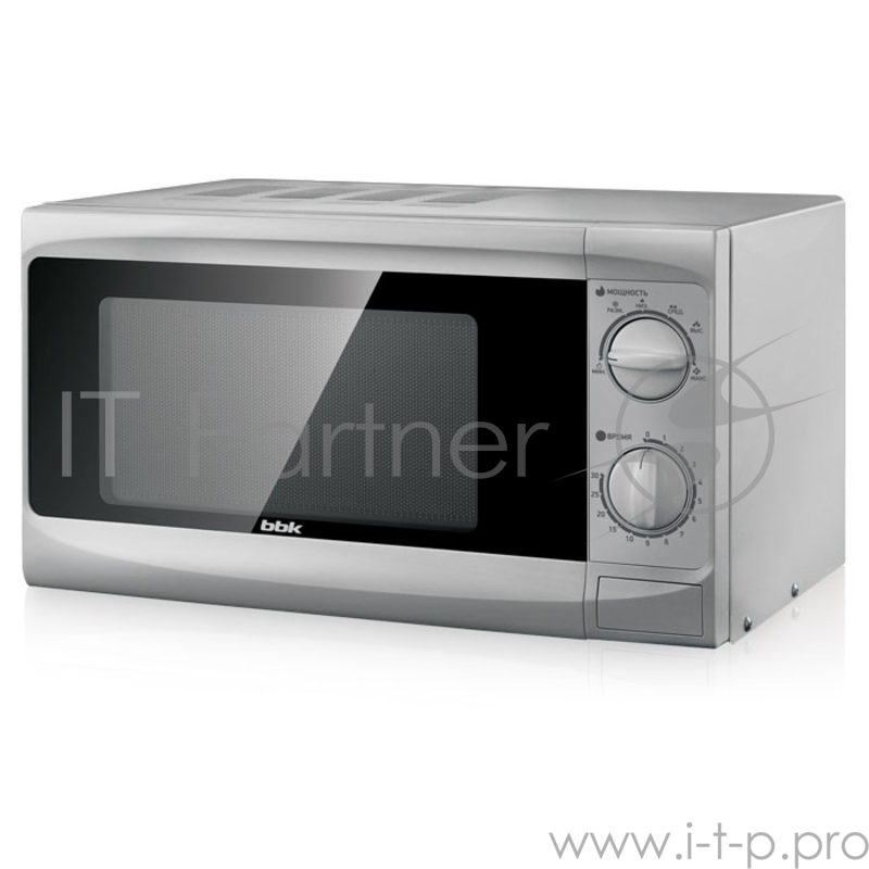 Микроволновая печь BBK 20MWS-707M/S серебристый/черный