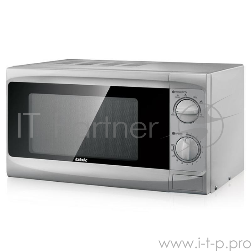 Микроволновая печь BBK 20MWS-707M/S серебристый/черный