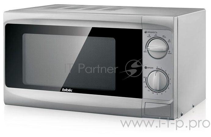 Микроволновая печь BBK 20MWS-707M/S серебристый/черный