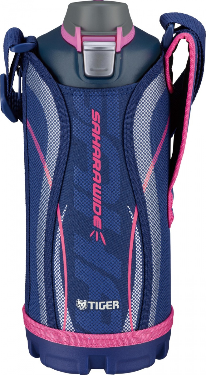 Термос спортивный Tiger MME-C100 Navy 1,0 л, цвет синий (для холодных напитков, нержавеющая сталь, ш