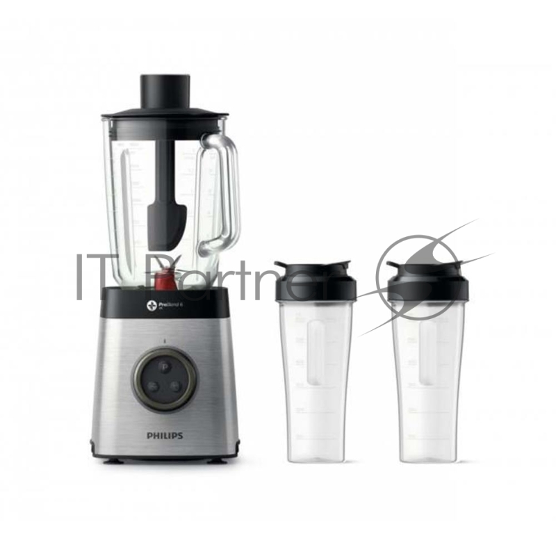 Блендер стационарный Philips HR3655/00 1400Вт серебристый/черный