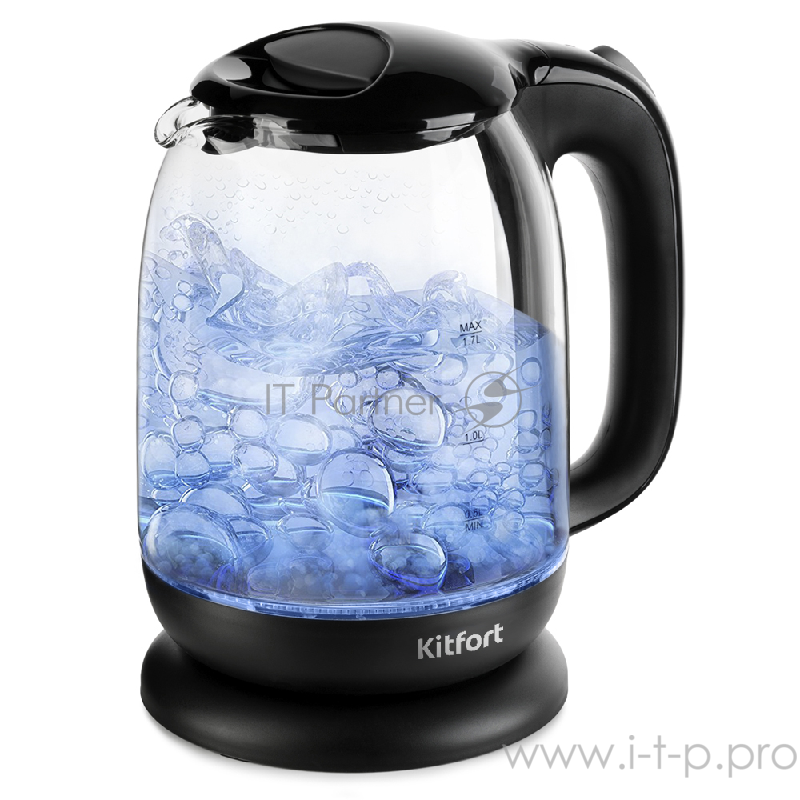 Чайник электрический Kitfort КТ-625-6 черный
