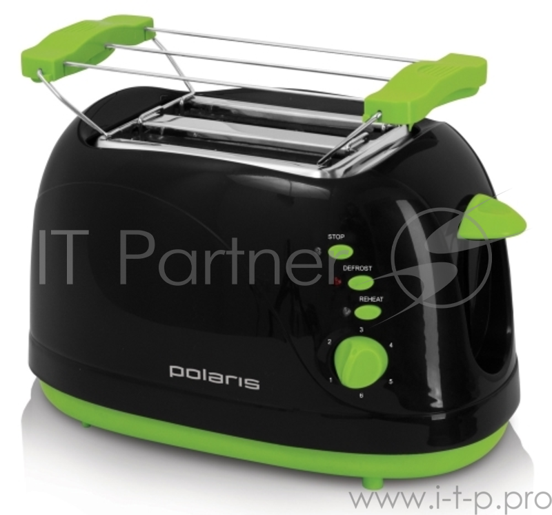 Тостер Polaris PET0702LB 750Вт черный