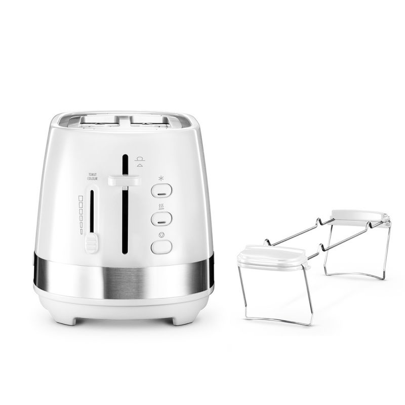 Тостер DeLonghi CTLA 2103.W белый