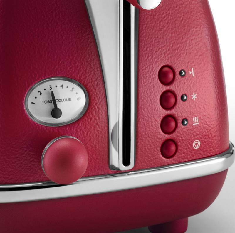 Тостер Delonghi CTOE 2103.R 900Вт красный