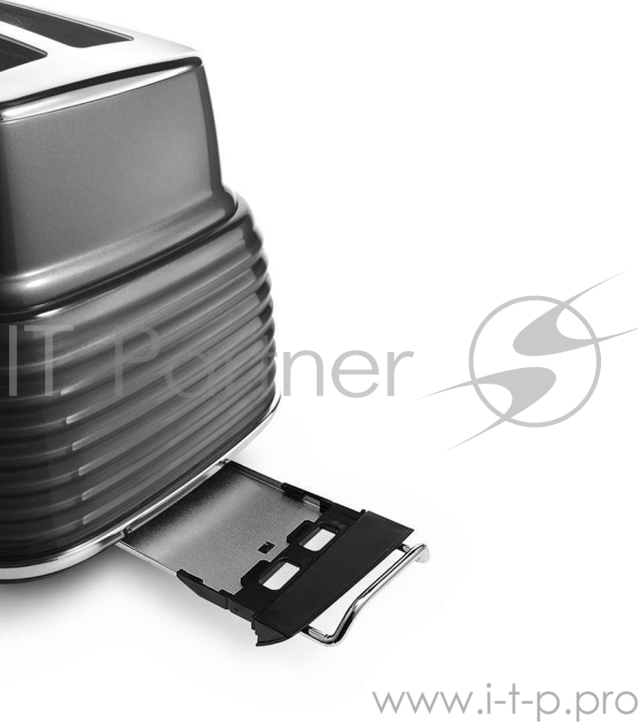 Тостер Delonghi CTZ 2103.GY 900Вт серый