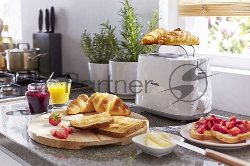 Тостер Philips HD2581/00 830Вт белый