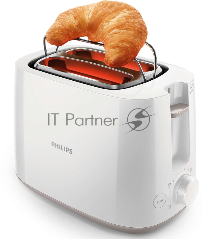 Тостер Philips HD2581/00 830Вт белый