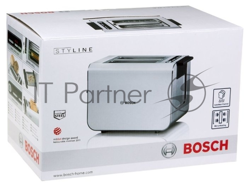 Тостер Bosch TAT8611 860 Вт. белый