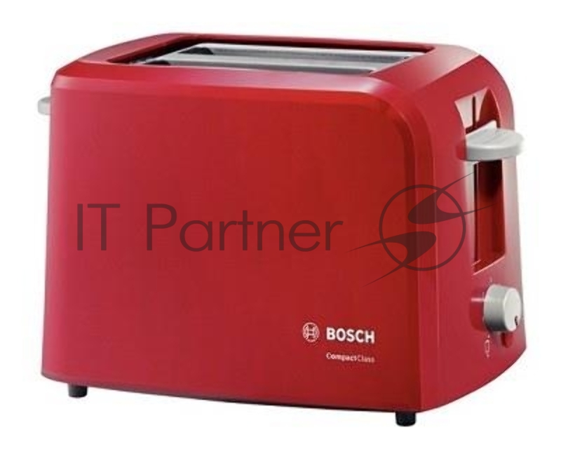 Тостер Bosch TAT3A014 980Вт красный