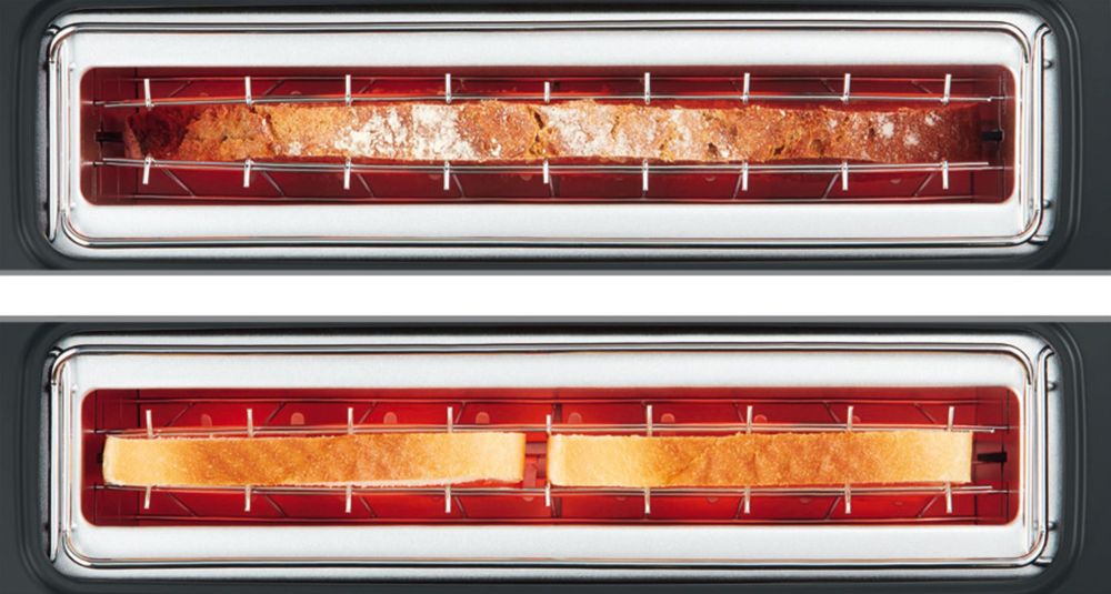 Тостер Bosch TAT6A003 1090Вт черный