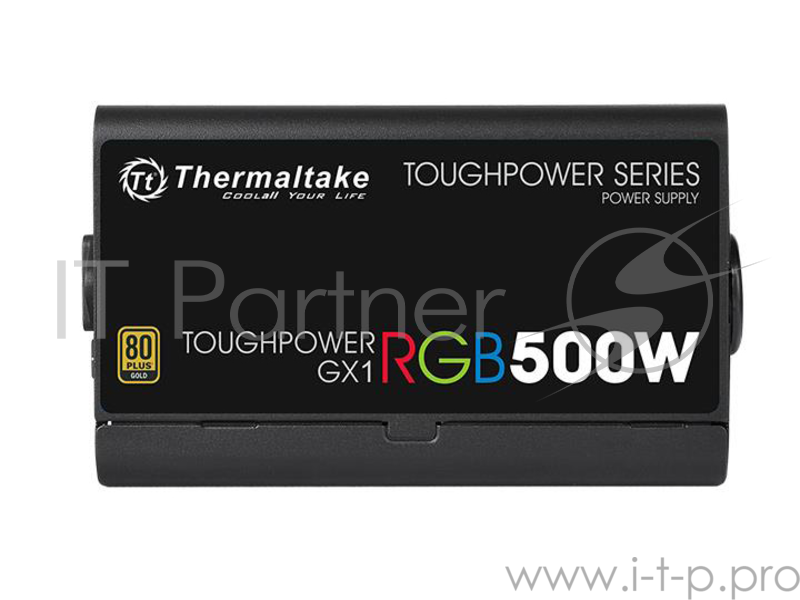 Блок питания Thermaltake Toughpower GX1 RGB 500W (PS-TPD-0500NHFAGE-1) v.2.4,A.PFS,80 Plus Gold,Fan