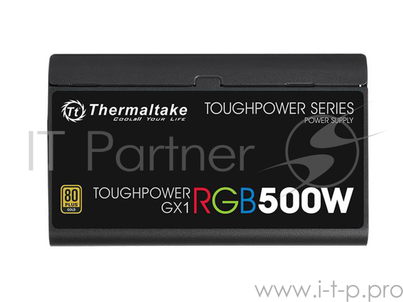 Блок питания Thermaltake Toughpower GX1 RGB 500W (PS-TPD-0500NHFAGE-1) v.2.4,A.PFS,80 Plus Gold,Fan