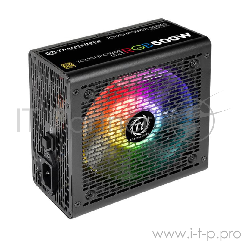 Блок питания Thermaltake Toughpower GX1 RGB 500W (PS-TPD-0500NHFAGE-1) v.2.4,A.PFS,80 Plus Gold,Fan