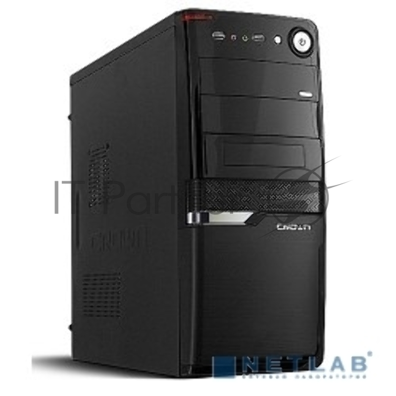 Корпус CROWN Корпус Miditower CMC-SM160 black ATX w/o , USB2.0