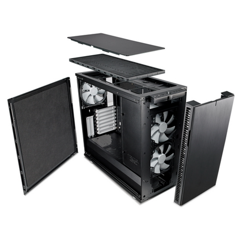 Корпус Fractal Design FD-CA-DEF-R6-BK Define R6 черный w/o PSU 3x140mm 6x3.5