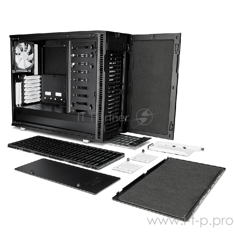 Корпус Fractal Design FD-CA-DEF-R6-BK Define R6 черный w/o PSU 3x140mm 6x3.5