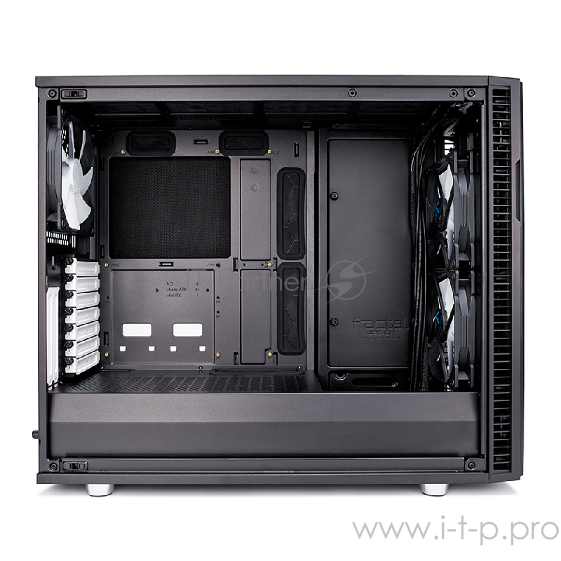 Корпус Fractal Design FD-CA-DEF-R6-BK Define R6 черный w/o PSU 3x140mm 6x3.5