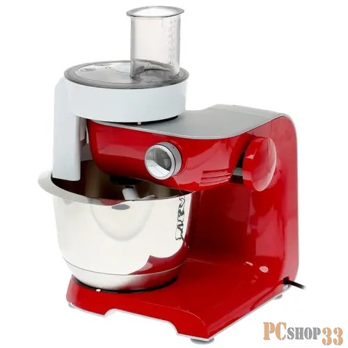 Кухонный комбайн Bosch MUM58720 1000Вт красный/серебристый