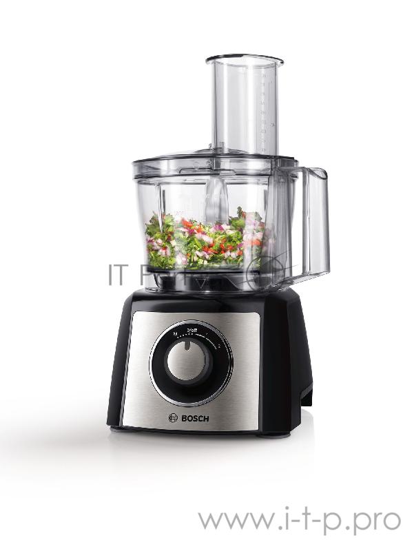 Кухонный комбайн Bosch MCM3401M 800Вт черный/нержавеющая сталь