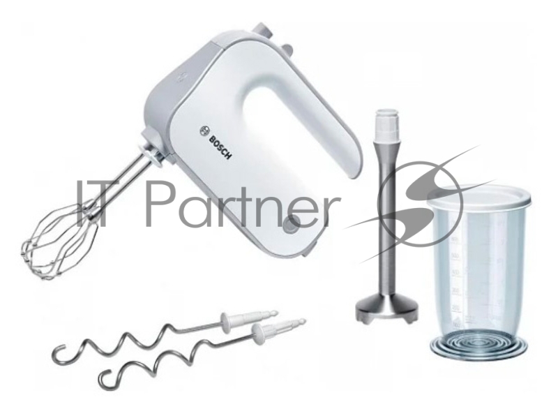 Миксер ручной Bosch MFQ4070 500 Вт. белый