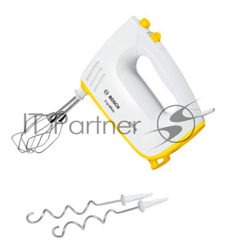 Миксер ручной Bosch MFQ36300Y 400Вт белый/желтый