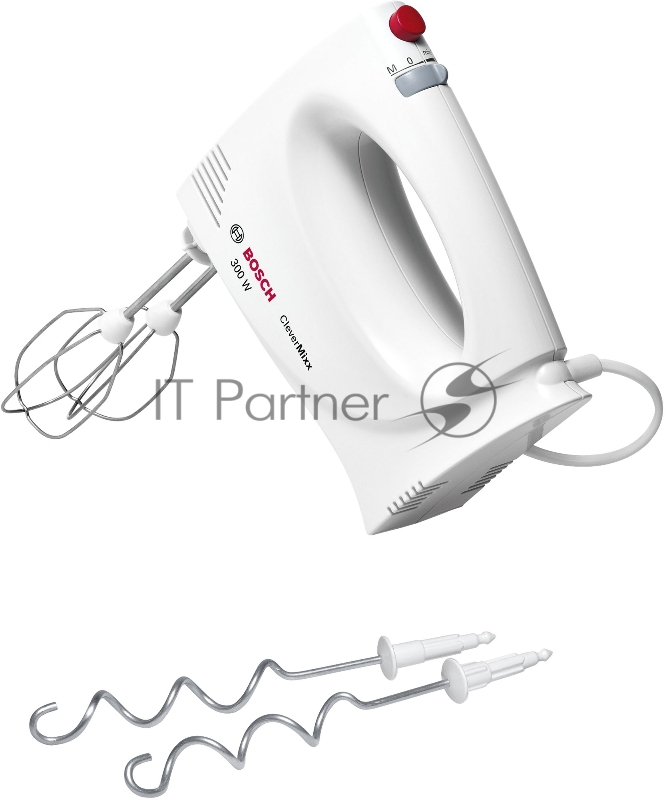 Миксер ручной Bosch MFQ3010 300Вт белый