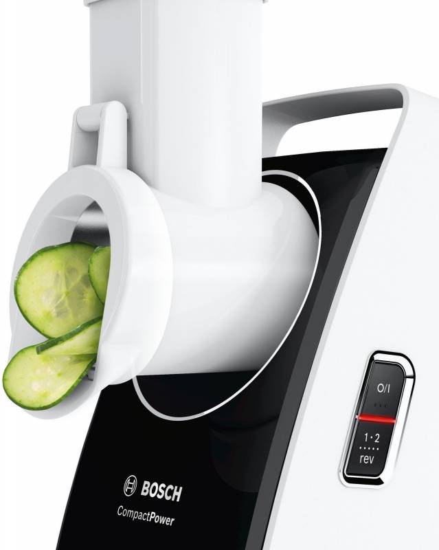 Мясорубка Bosch MFW3850B 1800Вт белый/черный