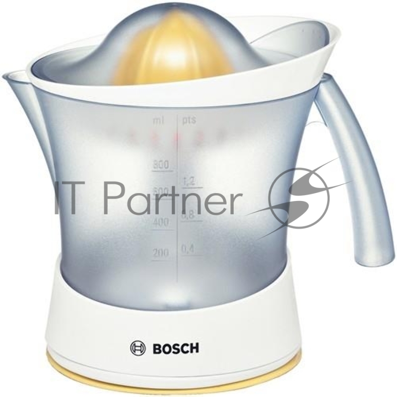 Соковыжималка цитрусовая Bosch MCP3000 белый/желтый