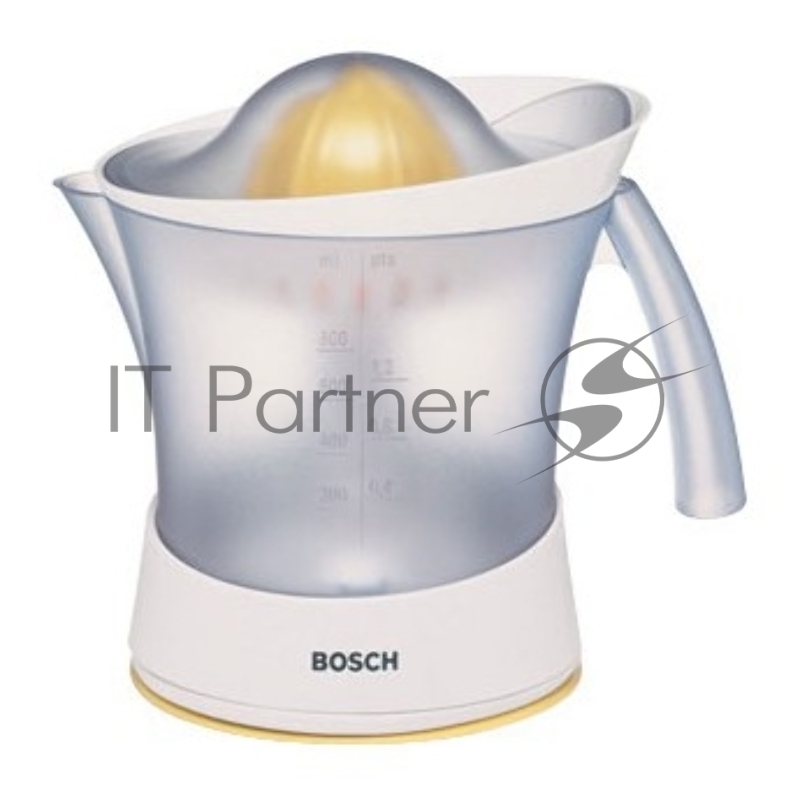 Соковыжималка цитрусовая Bosch MCP3000 белый/желтый