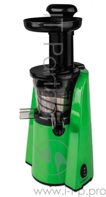 Соковыжималка шнековая Scarlett SC-JE50S36 зеленый/черный