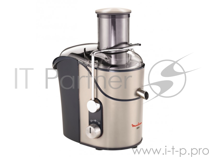 Соковыжималка центробежная Moulinex JU655H30 1000Вт рез.сок.:1250мл. серебристый