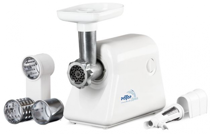 Мясорубка Ротор-Дива-Р ЭМШ 35/300-3 (с соковыжималкой и овощерезкой) белый