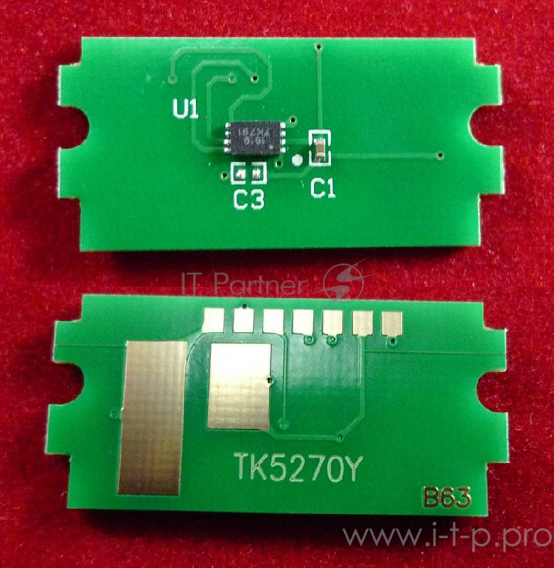 Чип для Kyocera Ecosys P6230cdn/M6230cidn/M6630cidn (TK-5270Y) Yellow 6K ELP Imaging®