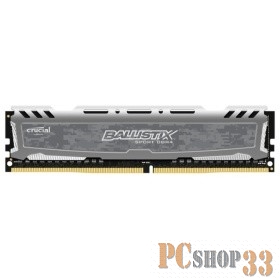 Память DDR4 Crucial 8Gb 2666MHz BLS8G4D26BFSBK RTL PC4-21300 CL16 DIMM 288-pin 1.2В kit