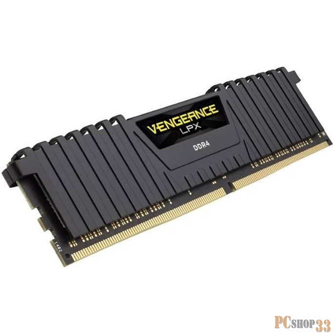 Память DDR4 CORSAIR 16Gb 3000MHz CMK16GX4M1D3000C16 RTL PC4-24000 CL16 DIMM 288-pin 1.35В