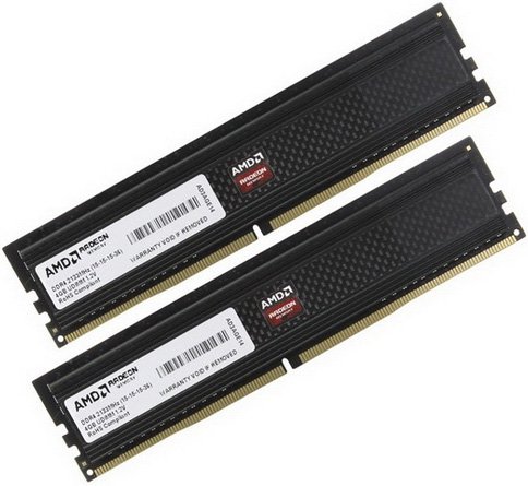 Память DDR4 AMD Radeon™ 2x8Gb 2666MHz (R7416G2606U2K) Performance Series, 1.2V, Non-ECC, CL16, Heat Shield