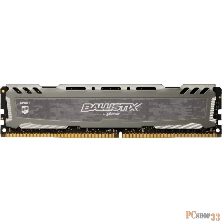 Память DDR4 16Gb (pc-24000) 3000MHz Crucial Ballistix Sport LT Grey CL15 DRx8 BLS16G4D30AESB