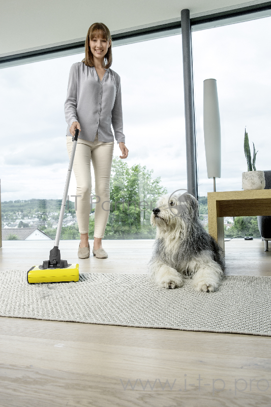 Пылесос-электровеник Karcher KB 5 650Вт белый