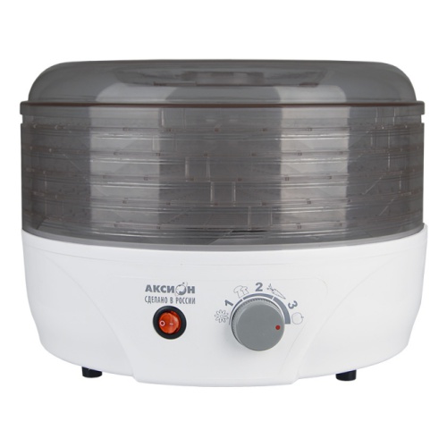 Электросушилка для овощей и фруктов АКСИОН Т33 Дымчатый