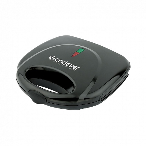 Электроростер-гриль для приготовления сэндвичей Endever Skyline SM-24, чёрный, 800 Вт.