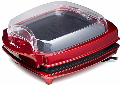 Электрогриль Kitfort KT-1610 1000 Вт. красный/черный