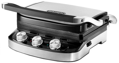 Электрогриль Delonghi CGH912C 1500 Вт. серебристый/черный