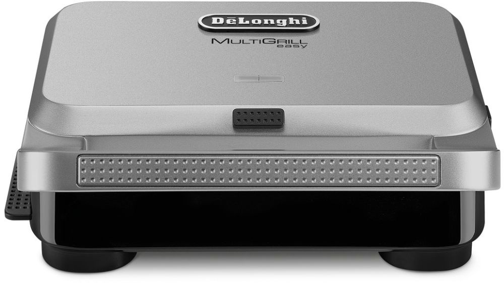 Электрогриль Delonghi SW12AC.S 800Вт серебристый/черный