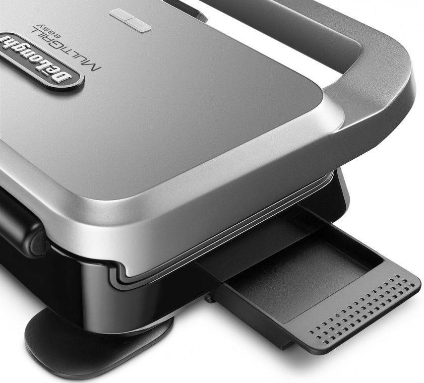 Электрогриль Delonghi SW12AC.S 800Вт серебристый/черный