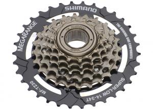Трещотка Shimano MF-TZ30 6ск 14-34 черный б/уп AMFTZ306434T